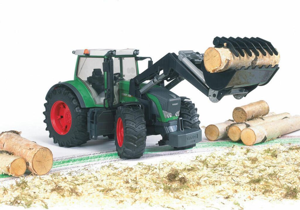 BRUDER Fendt 936 Vario con caricatore 03041