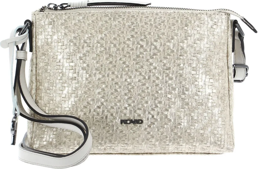 Sac bandoulière PICARD Safi champagne beige pour mariage et soirée