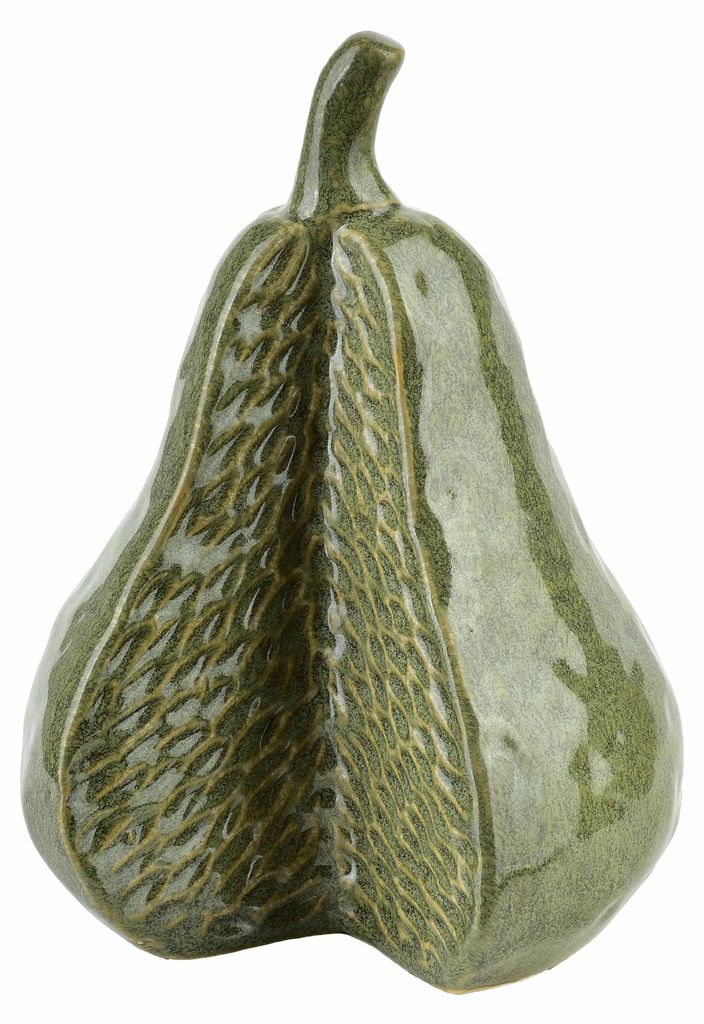 Dekofigur Keramik Saggio Pear 12x11x17 cm 1 Stück Produktbild 