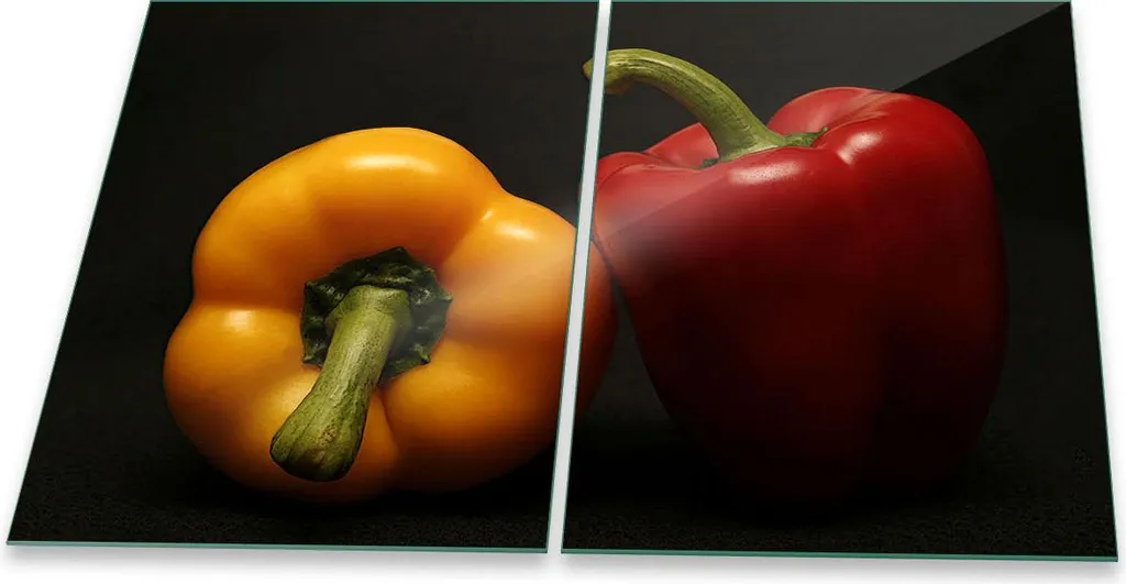 Piastra Copertura Vetroceramica 2x 40x52 Paprika - Protezione e Design