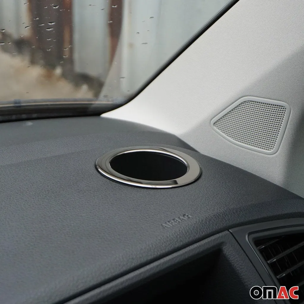 Cadre de porte-gobelet VW T6 T6.1 pour masquer les rayures de console - 2