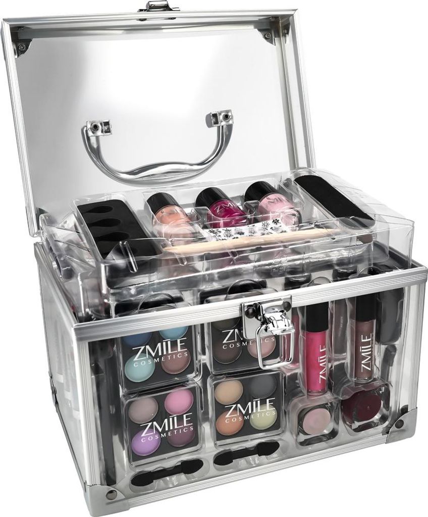 Zmile Cosmetics - Acryl-Kosmetiketui für Lippenstifte, voll - 4038432014469
