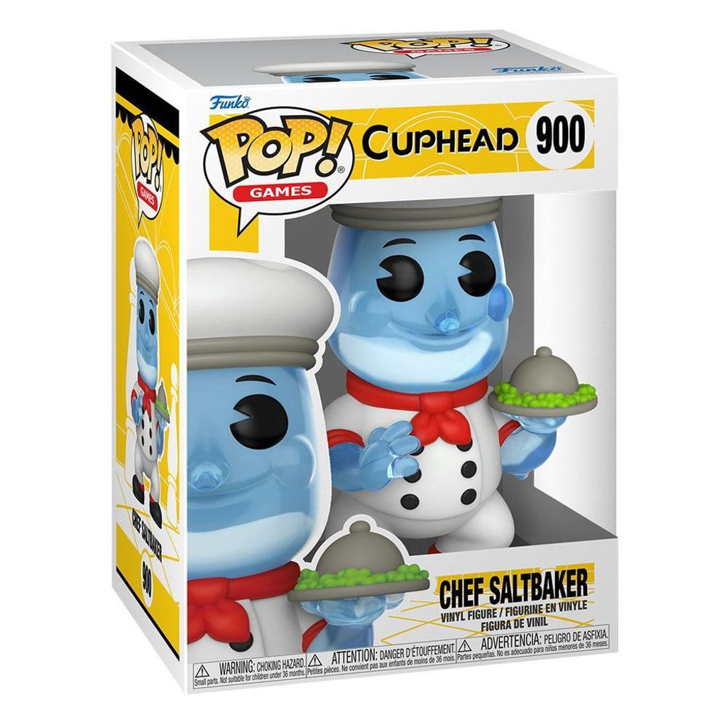 ■FANCY CLUB■ Master Piece Boxy CHARCOAL F25QB098 F25QB098C Funko POP! Cuphead Chef Saltbaker 900 Chase