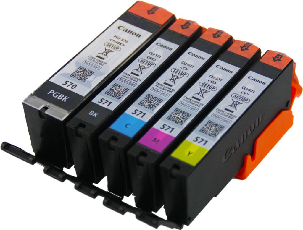 5 Canon Original Patronen PGI 570 CLI 571 Set