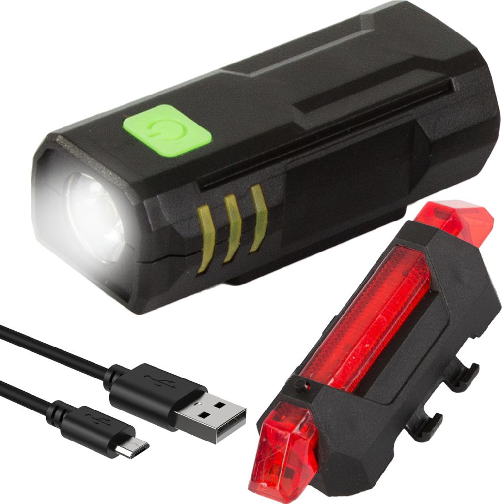 Verk 08355 Sada LED osvetlenia na bicykel, USB 2 ks Obrázok produktu 