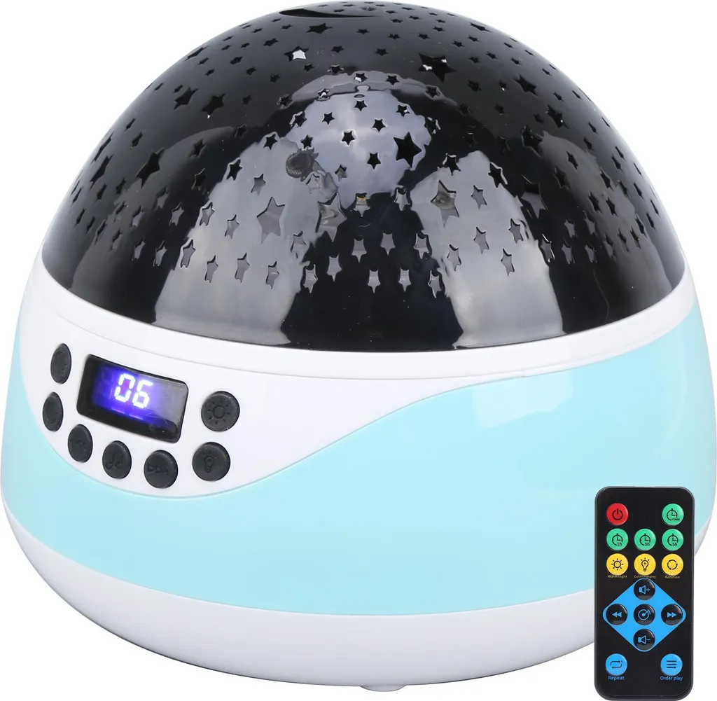 Projecteur LED avec Musique KidBlue et Télécommande à Affichage Digital - 4
