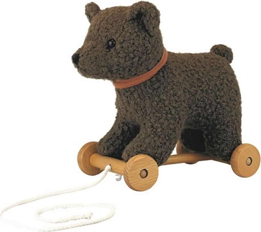 Egmont Toys Holz Nachziehfigur Raoul - Lernspielzeug 26x15x26 cm