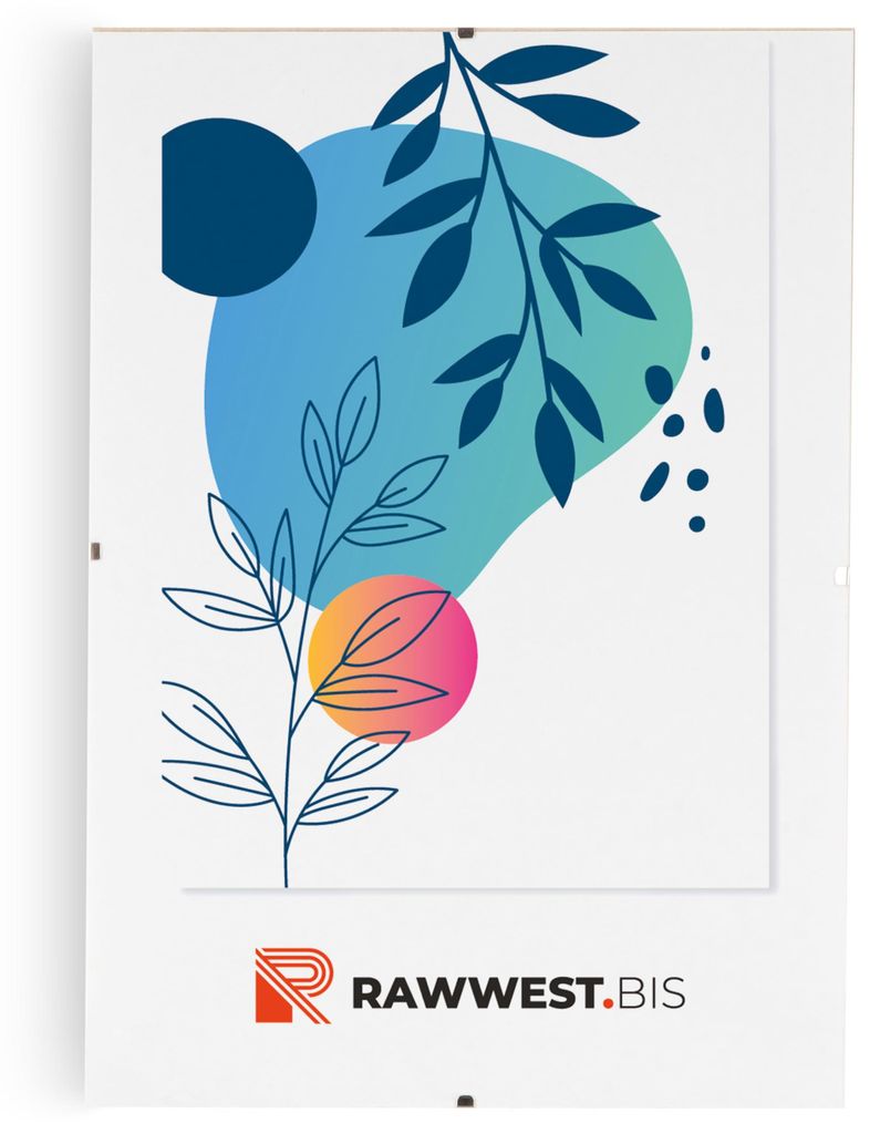 RAWWEST.BIS Bilderrahmen 24x30 cm Plexiglas Poster Foto Produktbild 