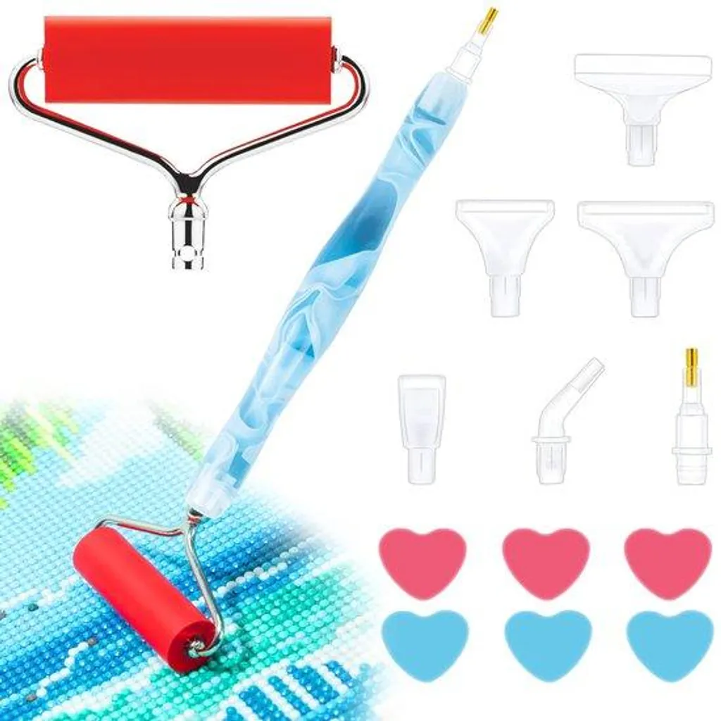Peinture au Diamant 5D : Kit avec Rouleau contre la Fatigue de Pose