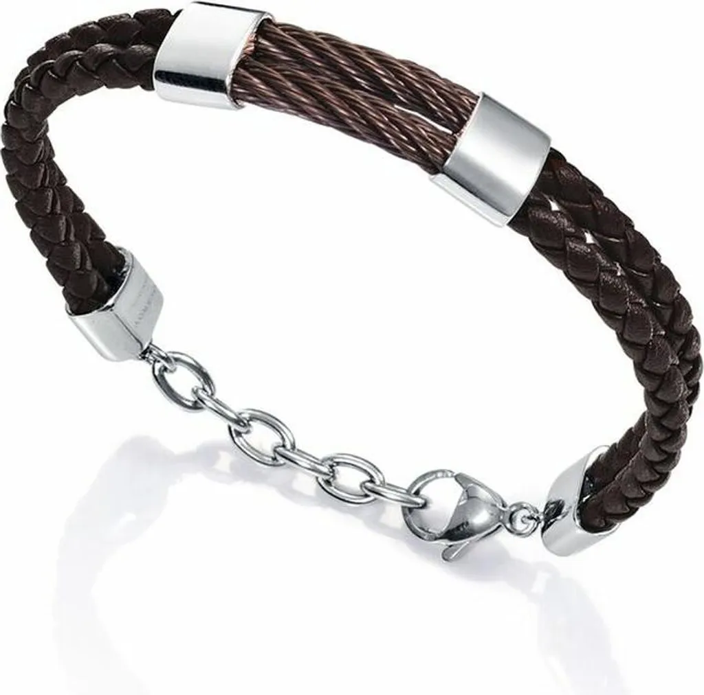 Regalo Uomo Bracciale Viceroy 6448P01011 in Pelle: Qualità Garantita