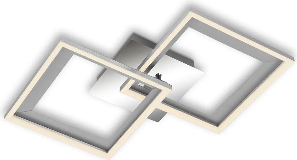 Lampada da soffitto LED lampada da soffitto dimmerabile 3000K orientabile 22W cromato Briloner