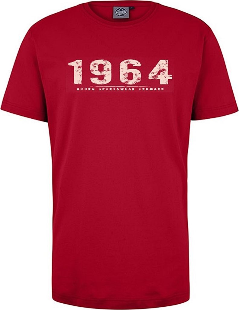 Übergrößen T-Shirt Vintage Number beige AHORN SPORTSWEAR Produktbild 