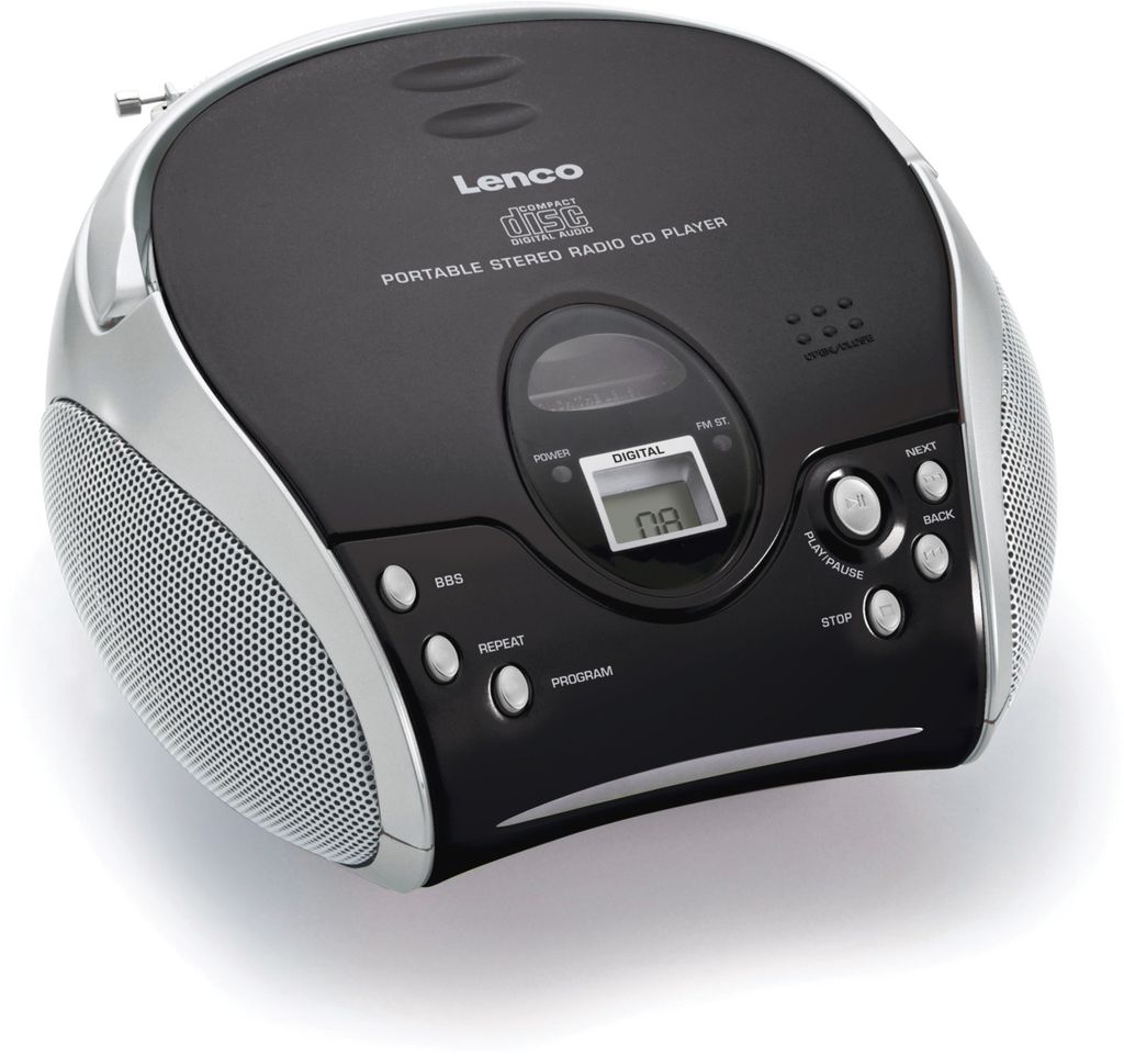 UKW-Radio Stereo CD-Player mit SCD-24 Lenco