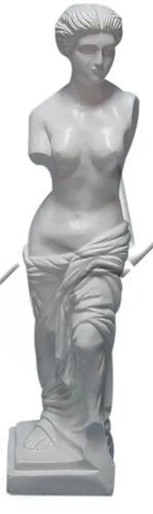 Statue Figure de Déesse en Résine : Décoration Design aux Lignes Épurées