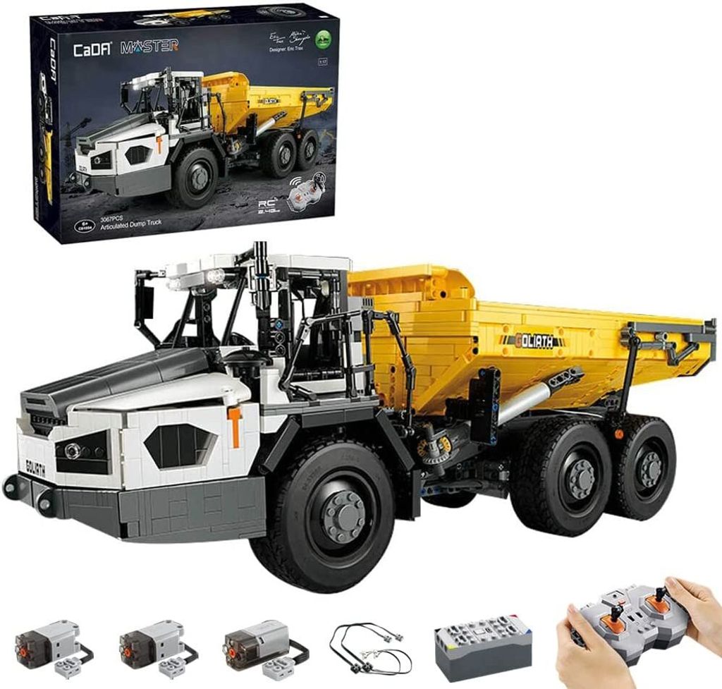Cada Ferngesteuerter Muldenkipper Set 3067 Teile
