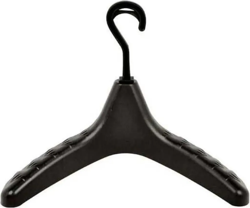 Cintre Robuste pour Combinaison de Plongée Noir en ABS - Haute Capacité