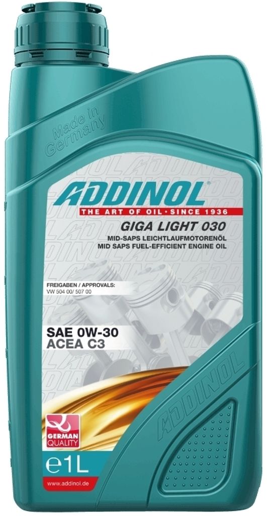 ADDINOL GIGA LIGHT 030 / 1 Liter Flasche Produktbild 