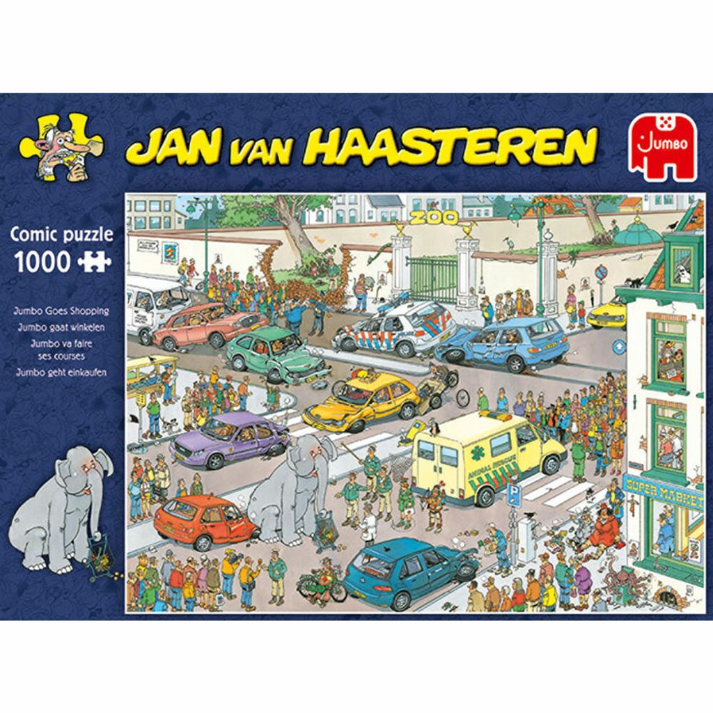 Jumbo Spiele Jumbo Jan van Haasteren Jumbo geht einkaufen Produktbild 
