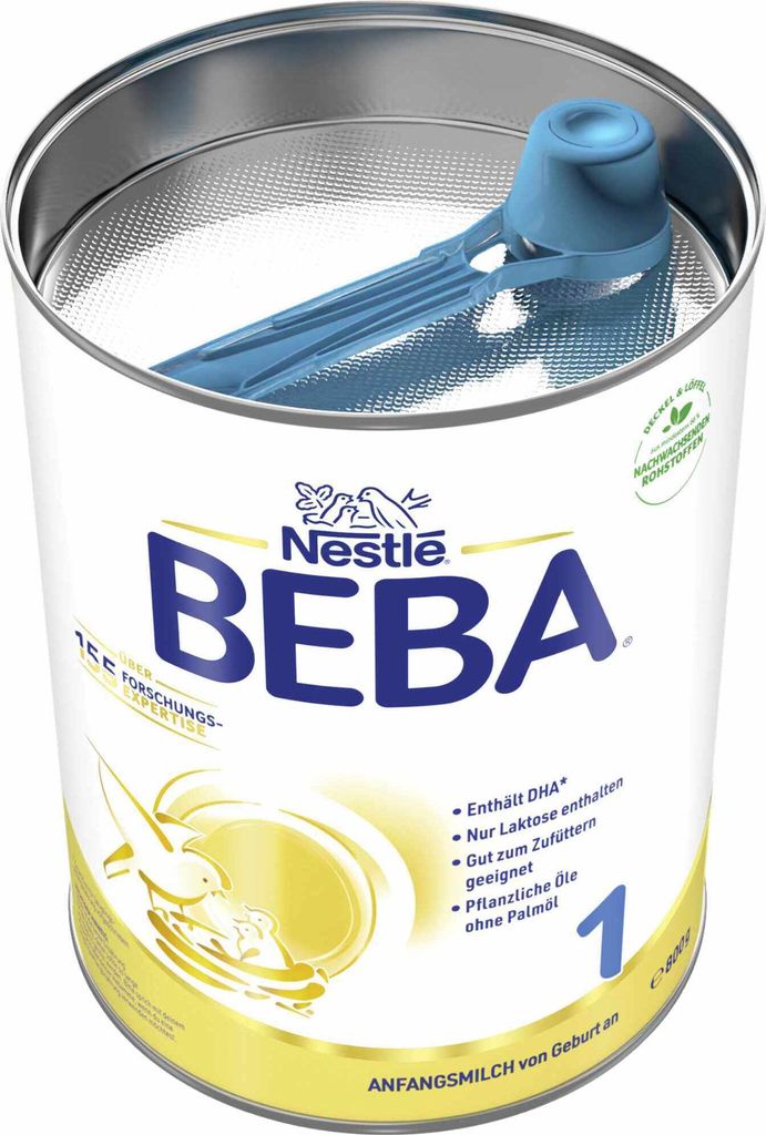 Nestle Säuglingsmilch BEBA 1 (800 g) Produktbild 