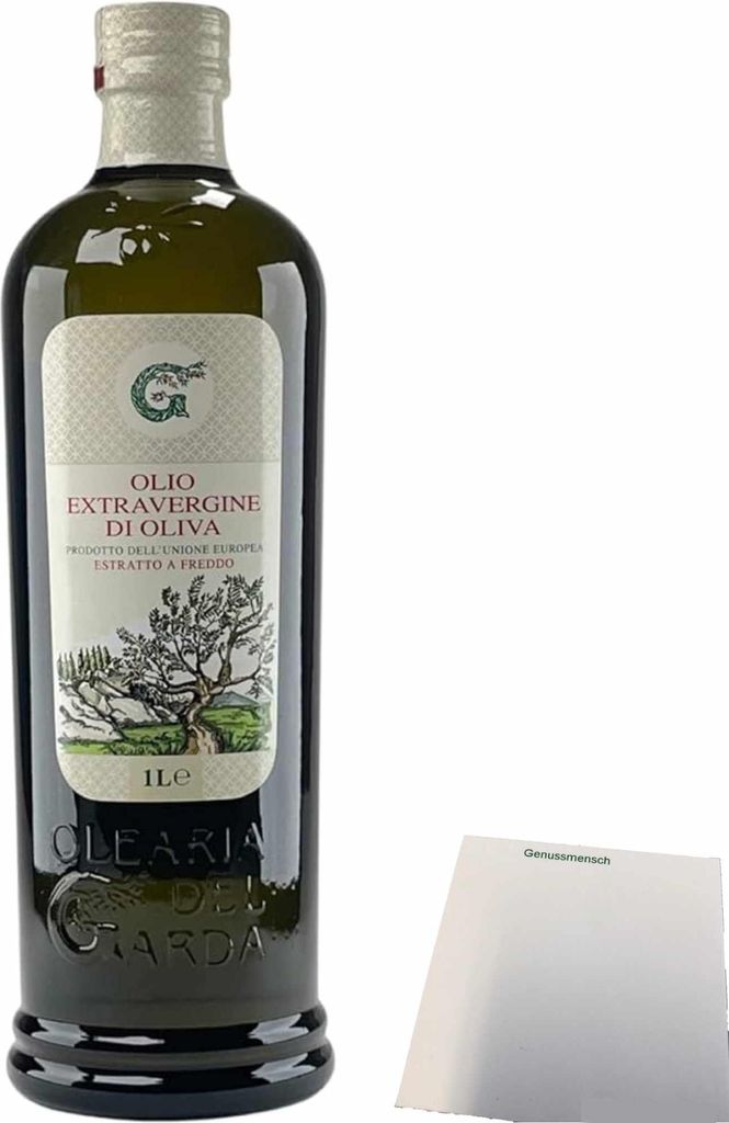 Olearia Del Garda Olivenöl Extra Vergine (1000ml Flasche) + Produktbild 