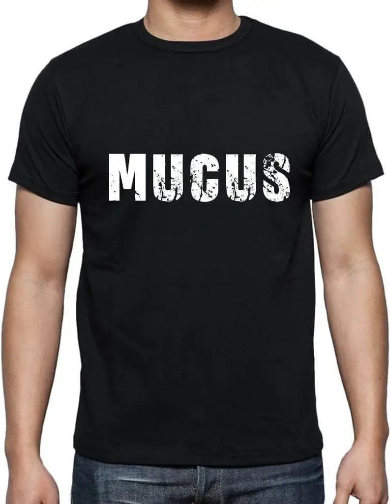Herren Grafik T-Shirt Mucus Öko-Verantwortlich Vintage Jahrgang Kurzarm Lustige Druck Geburtstag Geschenk Mann