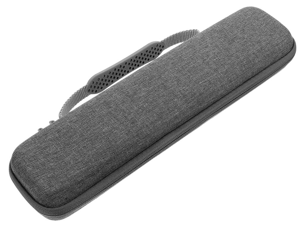 Tragbare Druckertasche Hartschalenkoffer mit Griff für A4 Fotodrucker Aufbewahrung Unterwegs und Zuhause Schwarz