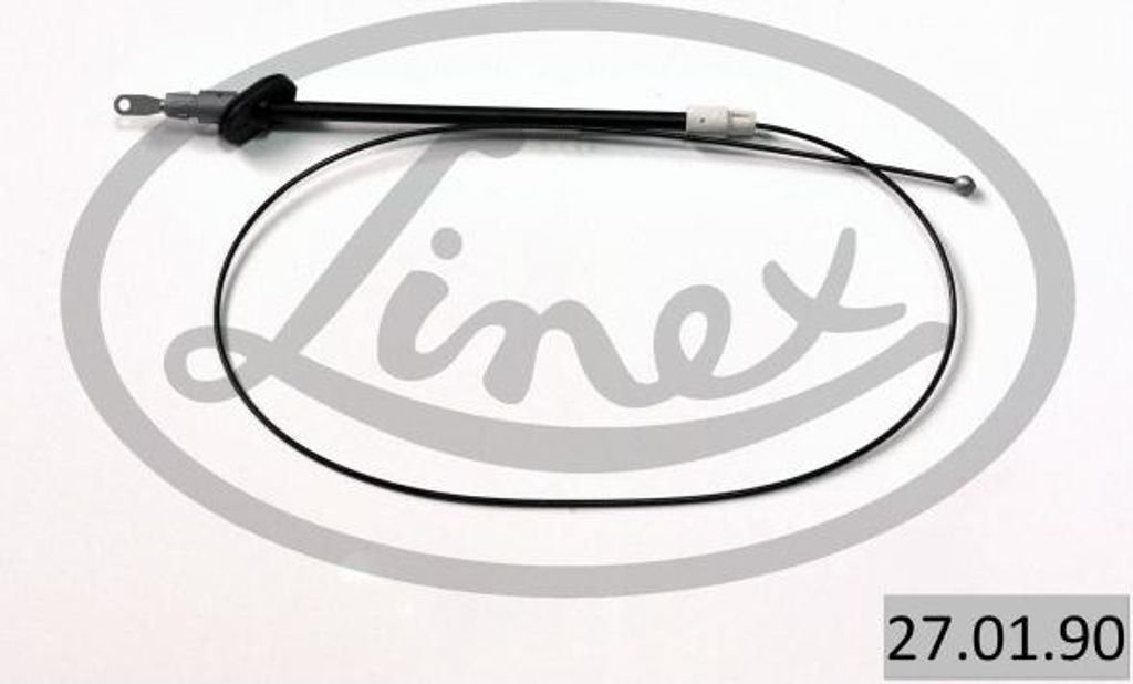 LINEX Handbremsseil Bremsseil 27.01.90 Vorne für VW CRAFTER 30-50 Pritsche/Fahrgestell (2F) 1374/271mm