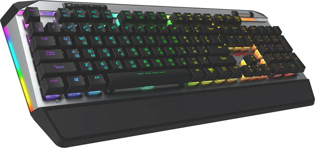 Clavier RGB Patriot Viper V765 Wireless Noir Argenté avec Layout RU USB