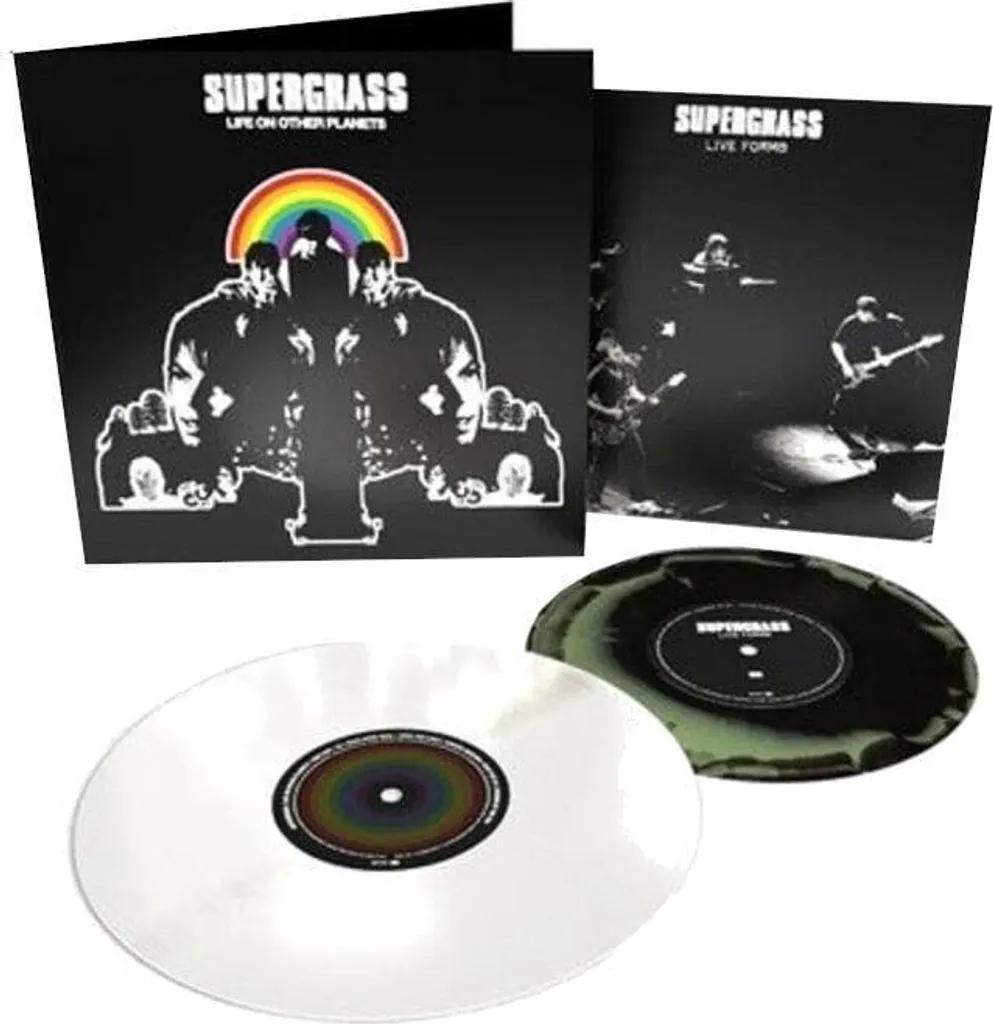 Album Vinyle Rock Supergrass Life On Other Planets Remaster 2023 Blanc