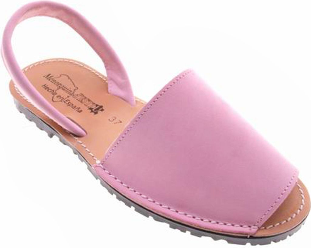 Avarcas Minorquine Damen Sandalen, Echtleder, Rosa, 38 EU