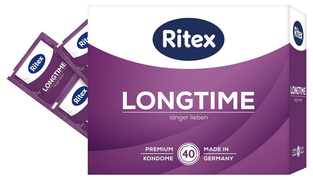 Ritex Longtime Kondome - 40er Packung - mit Doppel-Ring für Produktbild 