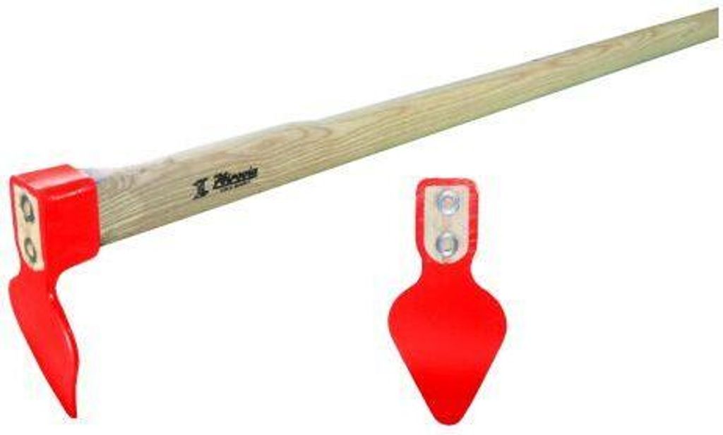 herzförmige Hacke 810/B geschmiedet 160x75x1200mm ZBIROVIA