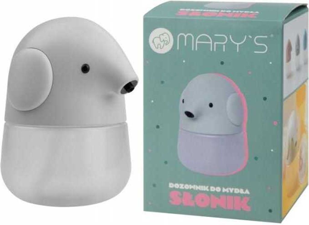 Distributore di sapone grigio elefante Immagine del prodotto 
