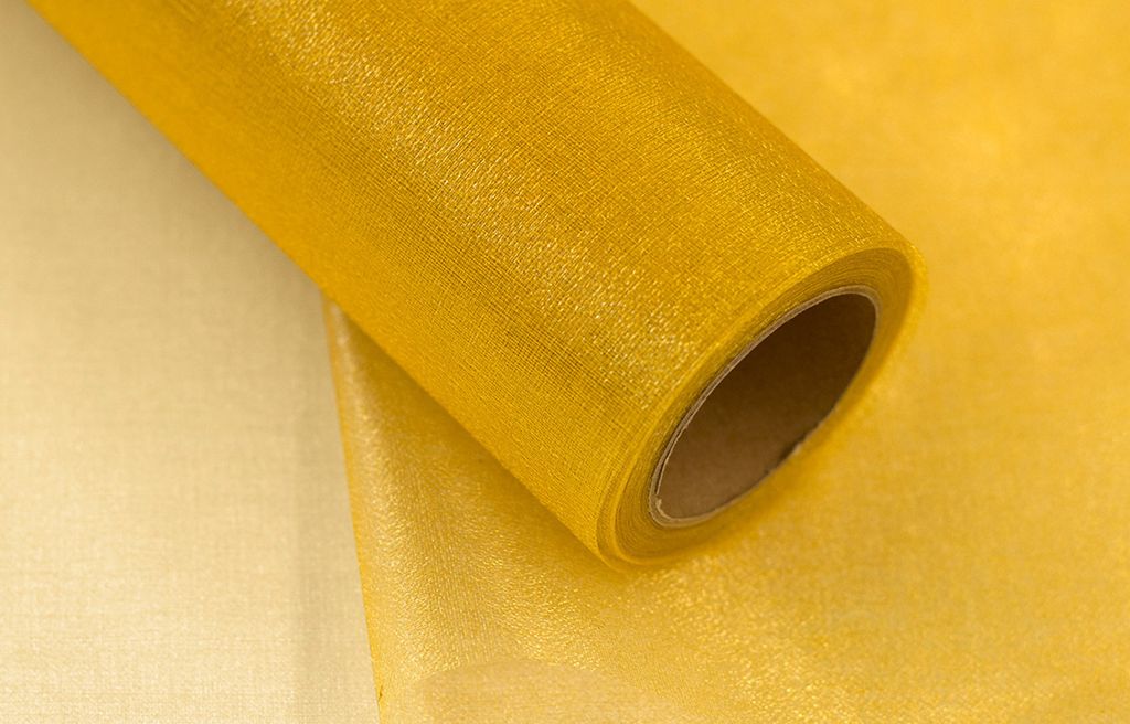 Organzaband 16cm SNOW, 9 Meter, Farbauswahl:gold 687 Produktbild 