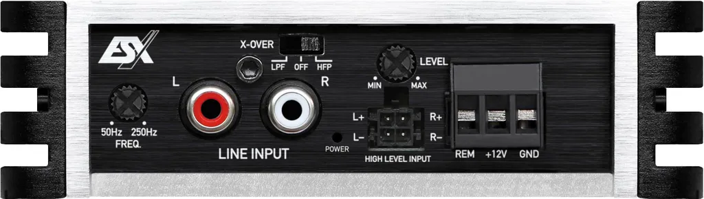 Ampli Petit Format ESX QM-TwoV2 Idéal pour Installation Discrète Auto - 3