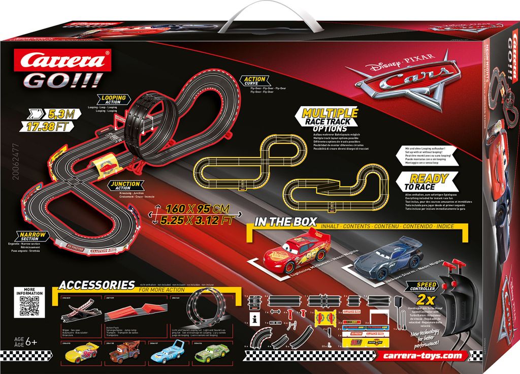 Carrera GO!!! - Disney Pixar Cars Neon Nights 5,3 m Obrázok produktu 7