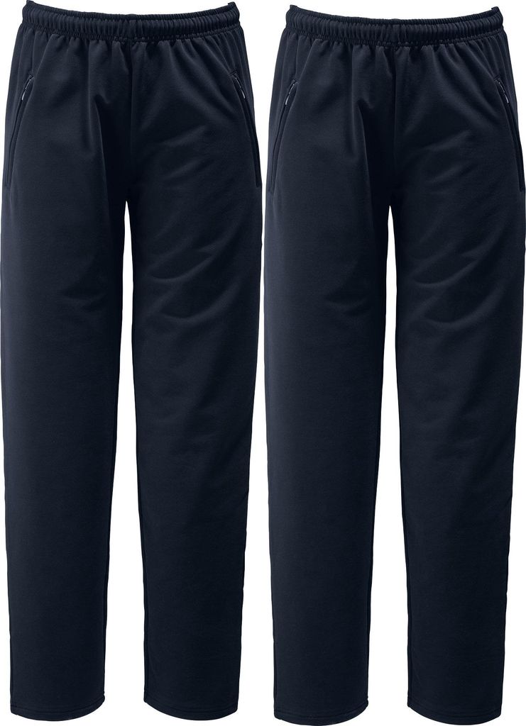Erwin Müller Damen-Freizeithose, lang 2er-Pack dunkelblau 42