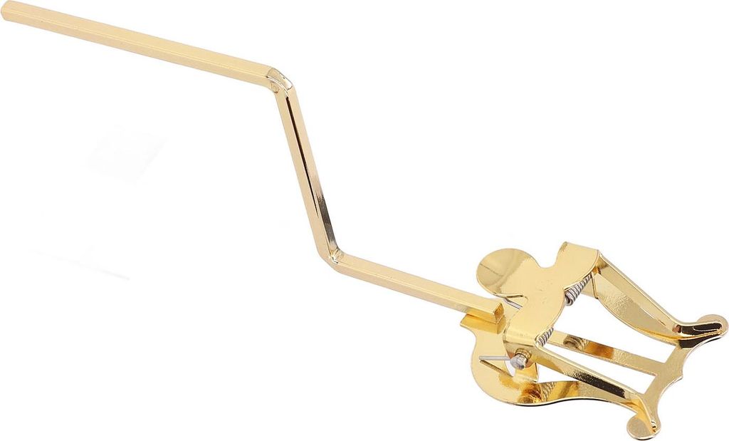 Saxophonmusikclip, Sopran -Saxophon -Lyre mit Saxophon -Lyre -Klemme Im Halter Alt Saxophon Musikclip Sax