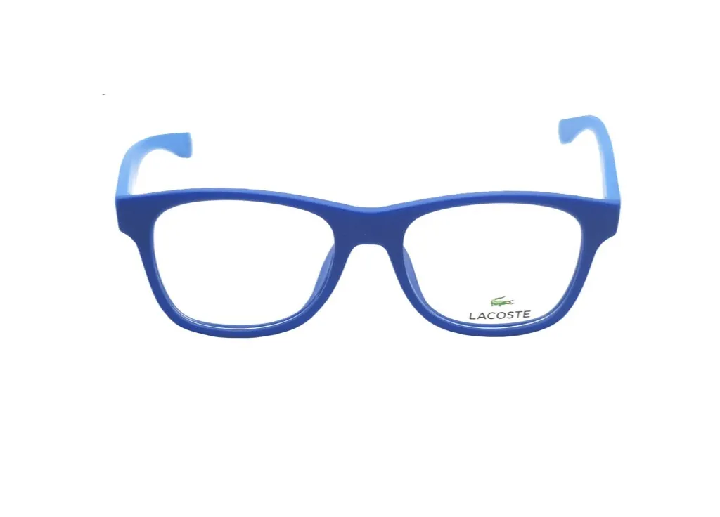 LACOSTE L3620 467 Monture optique en acétate bleu finition premium
