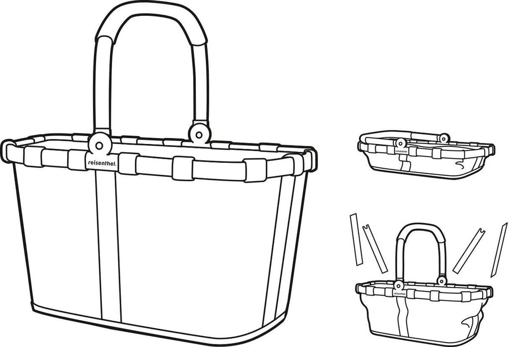 reisenthel carrybag XS, Einkaufskorb, Picknickkorb, Frame Produktbild 11