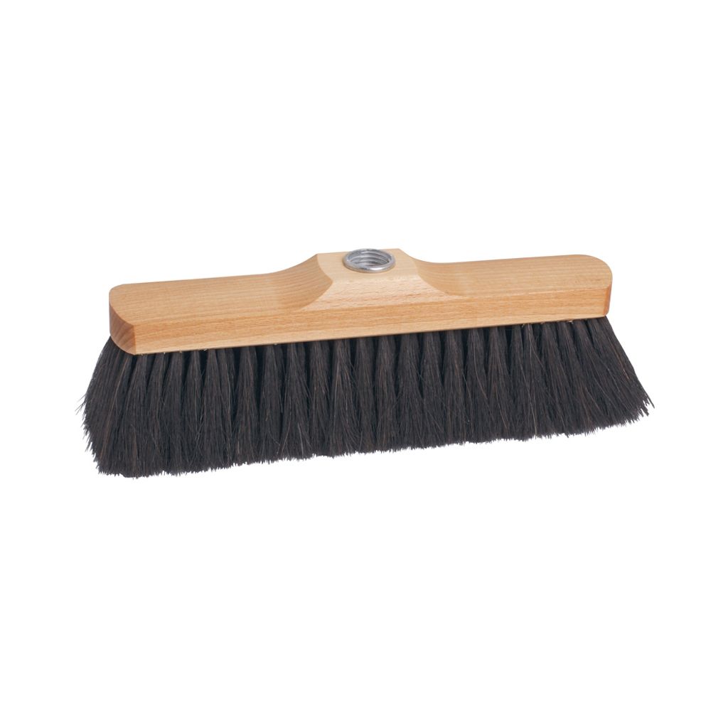 Redecker Rosshaarbesen 28,5 cm, mit Gewinde