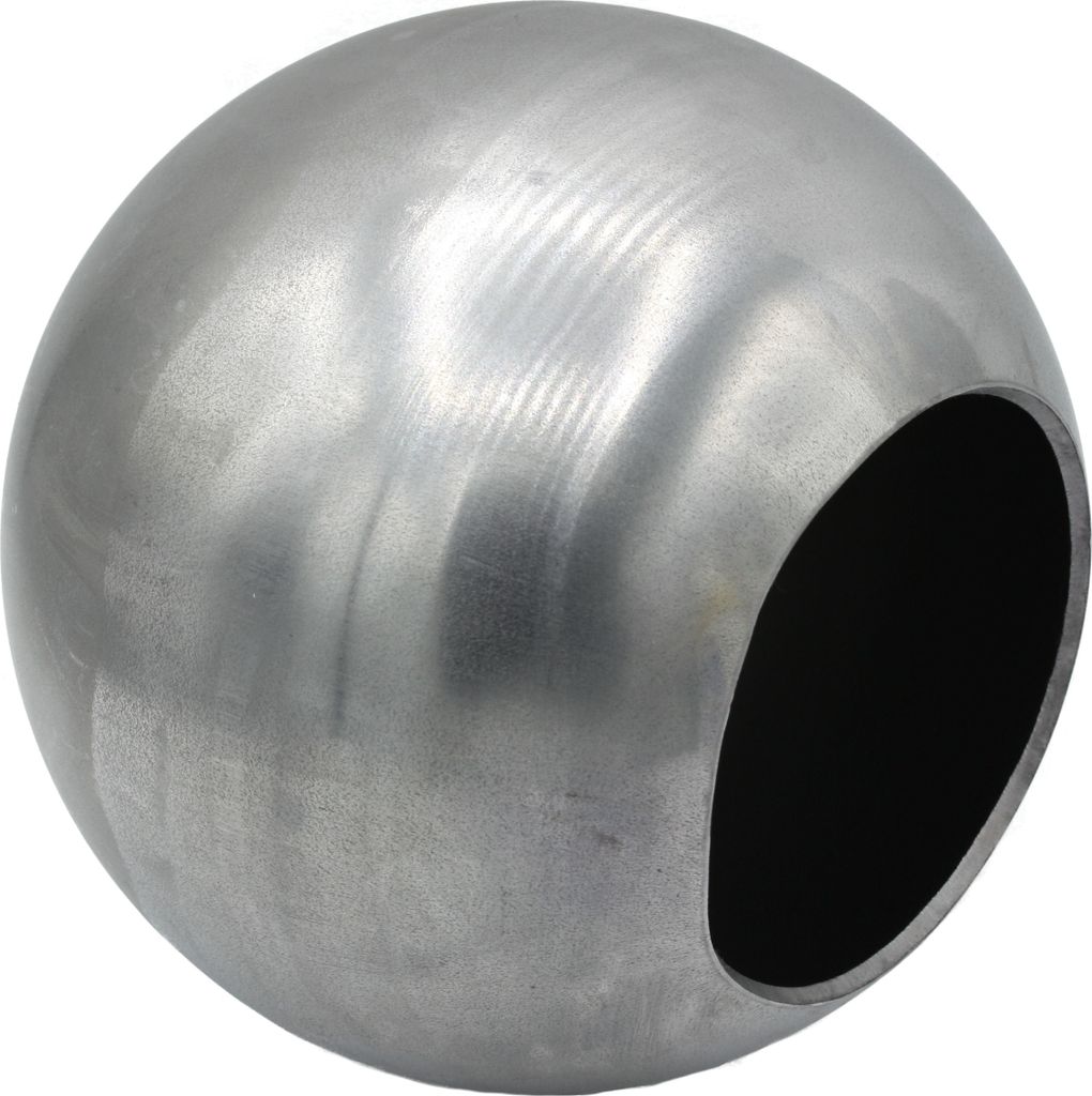 Eisen Hohlkugel Ø 150mm, mit Loch, Bohrung Ø 83mm Produktbild 