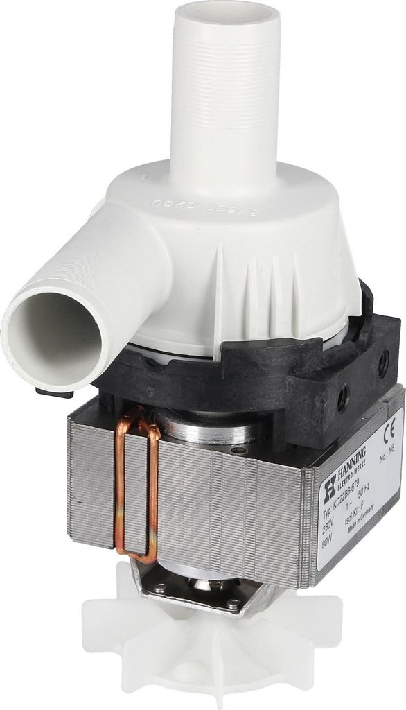 easyPART passend für KD22B3-679 HANNING Ablaufpumpe mit Pumpenkopf passend für Miele 958662 in Waschmaschine