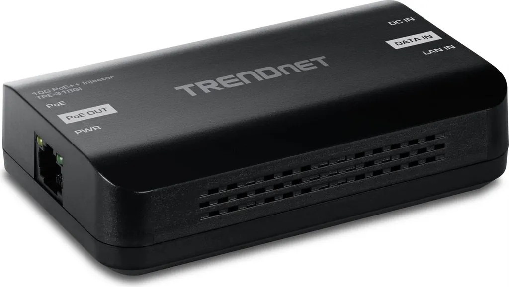 Injecteur PoE++ TRENDnet TPE-318GI résout les pannes réseau