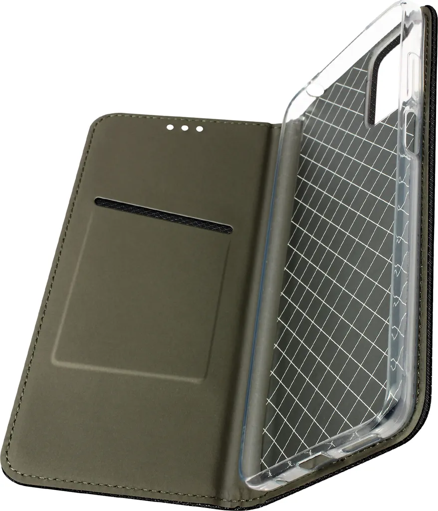 Custodia Avizar Premium Nera per Motorola Moto E22/E22i con Stand