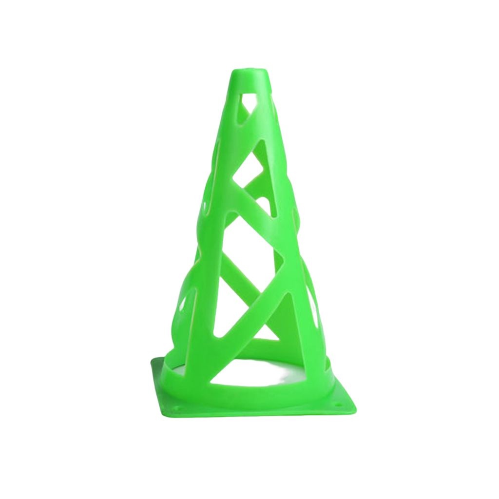 Fußball-Trainingskegel, winddicht, rissfest, hohl, 23 cm, Sport-Markierungskegel, Markierungseimer, Fußballausrüstung