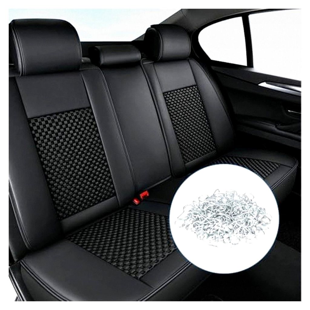 100 Stück Haken für Autositzbezüge, S-Haken Ringe, Metallhaken für Sitzabdeckungen