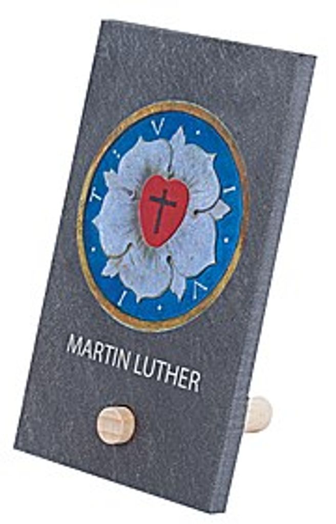 Schieferrelief 'Martin Luther'