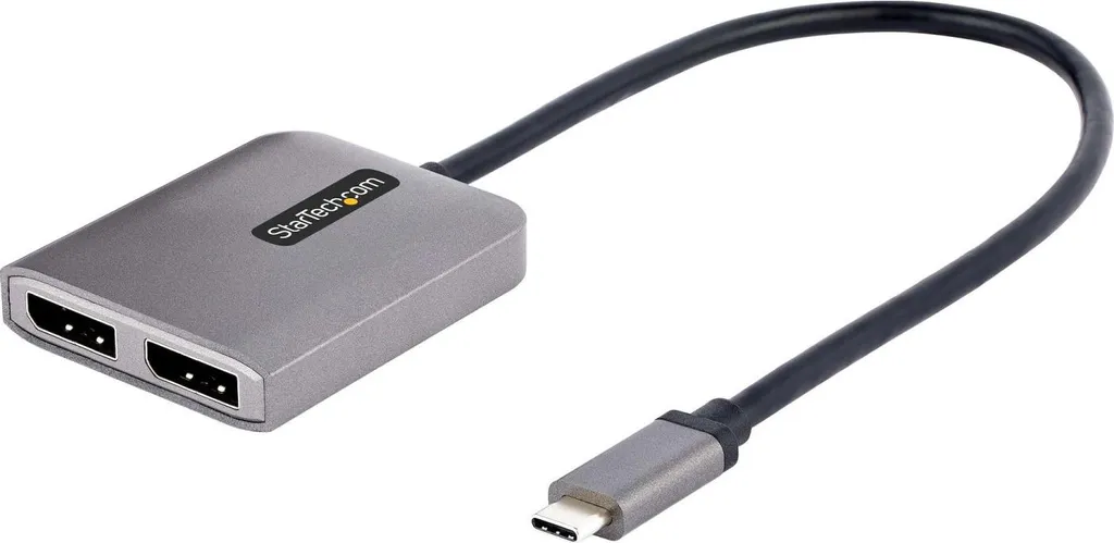 Hub USB-C MST Splitter HDMI Double 4K - Adaptateur Écran Étendu Windows PC