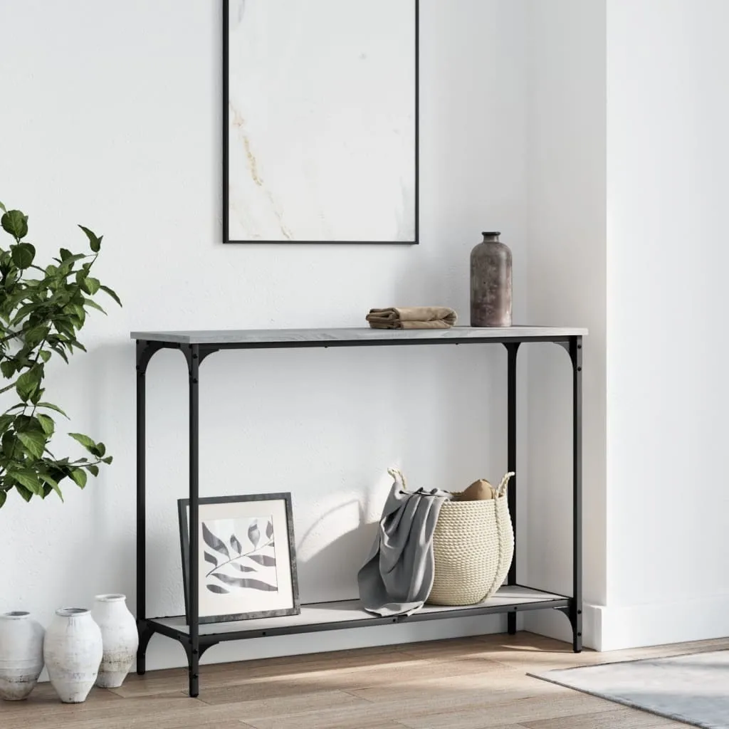 Tavolo Consolle Salvaspazio 101cm New Grey Sonoma CHY6584012